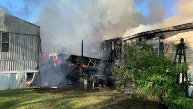 Cedar Park Mobile Home Fire