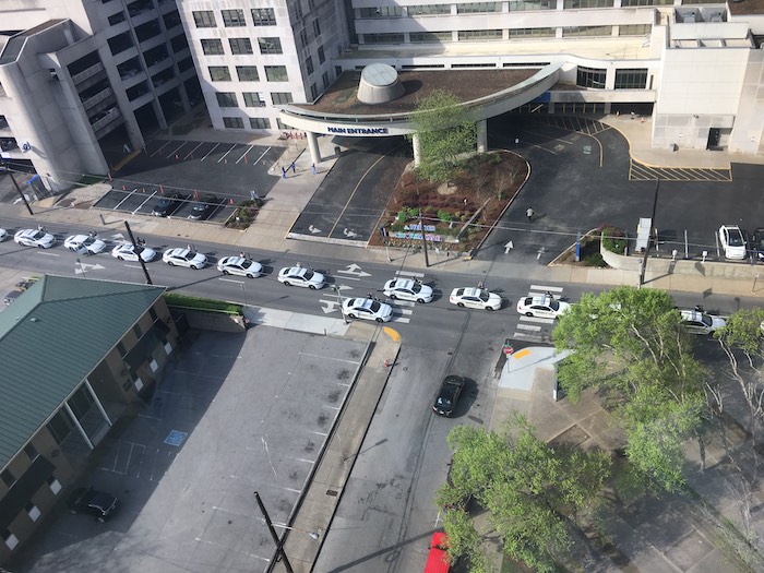 Police Applaud Saint Thomas Employees