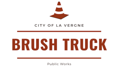 City of La Vergne Brush Truck