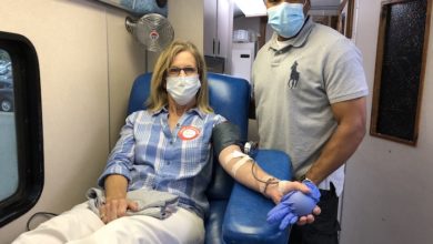 Bloodmobile at Sheriff's office