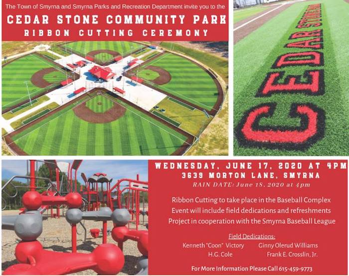 Cedar Stone Ribbon Cutting Invitation