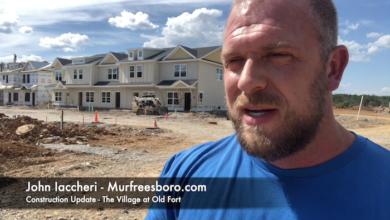 Construction Update - The Village at Old Fort