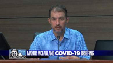 Mayor McFarland Corona Briefing