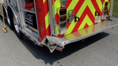 Smyrna Fire Engine Rear Ended