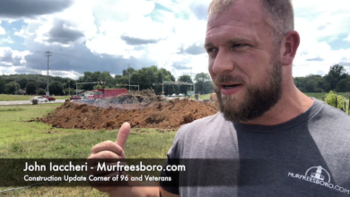 Construction Update Corner of 96 and Veterans