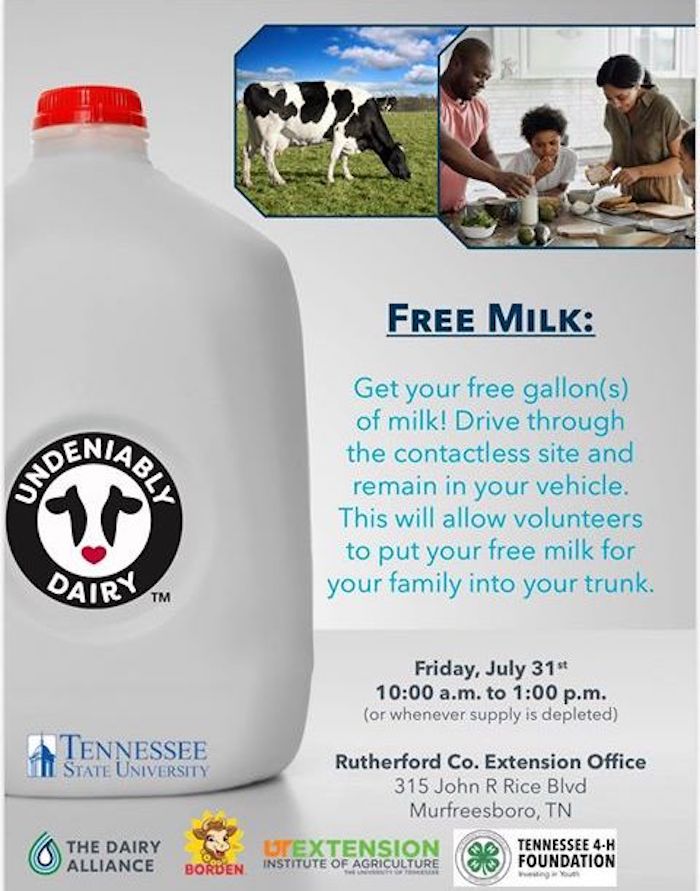 Free Milk Drive
