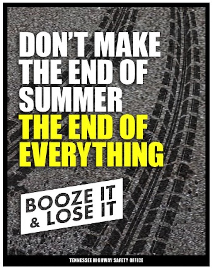 Booze it and lose it