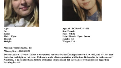 Dalton Missing poster--SPD Nabours