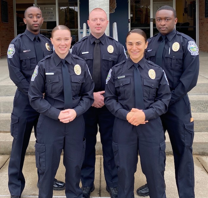 Five Smyrna Police Department Graduates