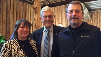 John Hood at Red Cross Heroes Breakfast
