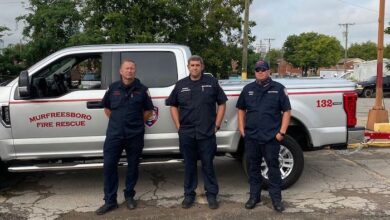 Murfreesboro firefighters deployed to Louisiana