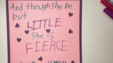 Note of Encouragement