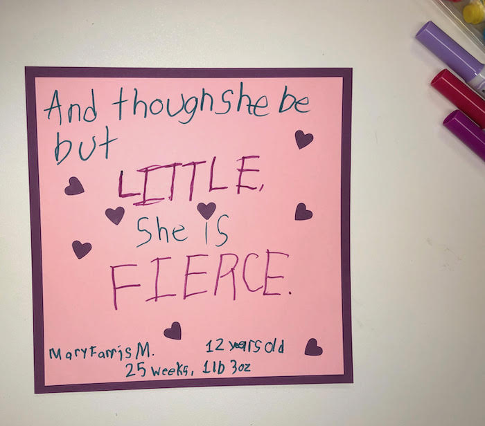 Note of Encouragement