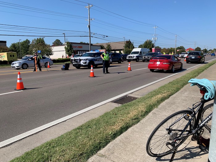Bicyclist killed after colliding with vehicle