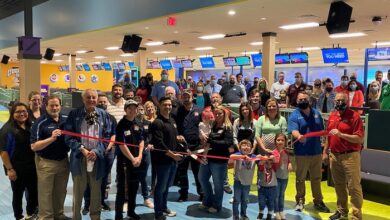 Ribbon Cutting for Strike & Spare