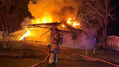 2214 Sycamore Circle Fire