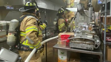 Fire at Cookout Restaurant