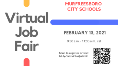 Murfreesboro City Schools Virtual Job Fair