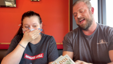 Big tip surprise for Genghis Grill server