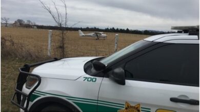 Cessna aircraft makes emergency landing