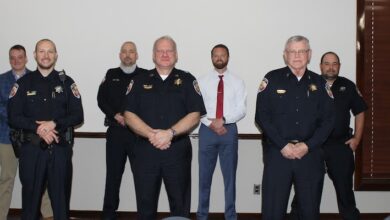 Officers of the month honored
