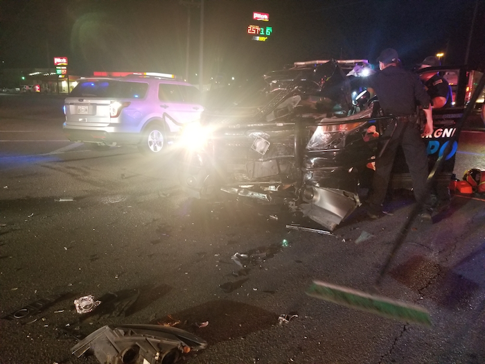Police Officer Benedetti Crash