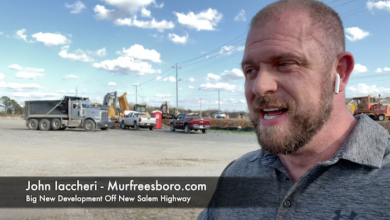 Big New Development Off New Salem Highway