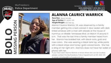Missing Person Alanna Warrick