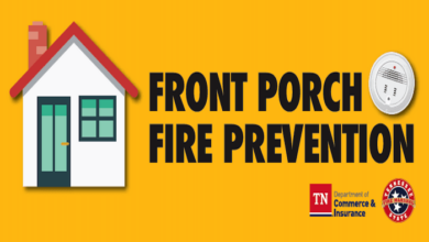 Front Porch Fire Prevention