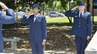 Air Force ROTC First Salute