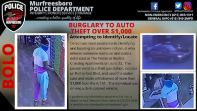 BOLO CC Theft