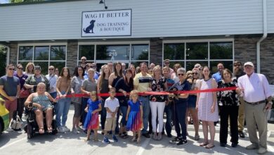 Ribbon Cutting for Wag it Better Dog Training and Boutique