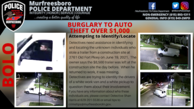 BOLO Trailer Theft