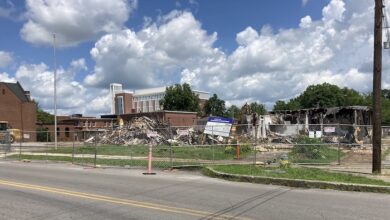 Historic Downtown Block Demolition