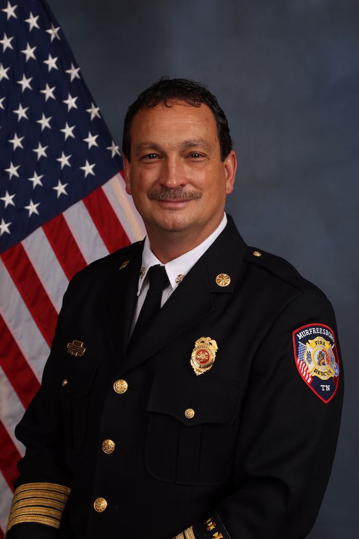 Murfreesboro Fire Rescue Department Chief Mark Foulks