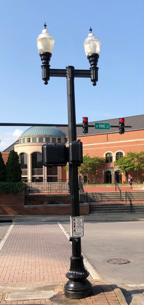 Streetlight Vine Street