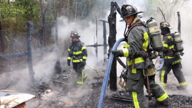 House Fire on Big Springs Road