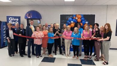 Ribbon Cutting for Redstone Federal Credit Union at Blackman High School