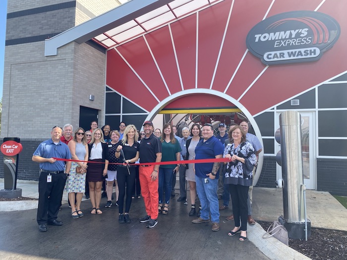 Ribbon Cutting for Tommy's Express Car Wash