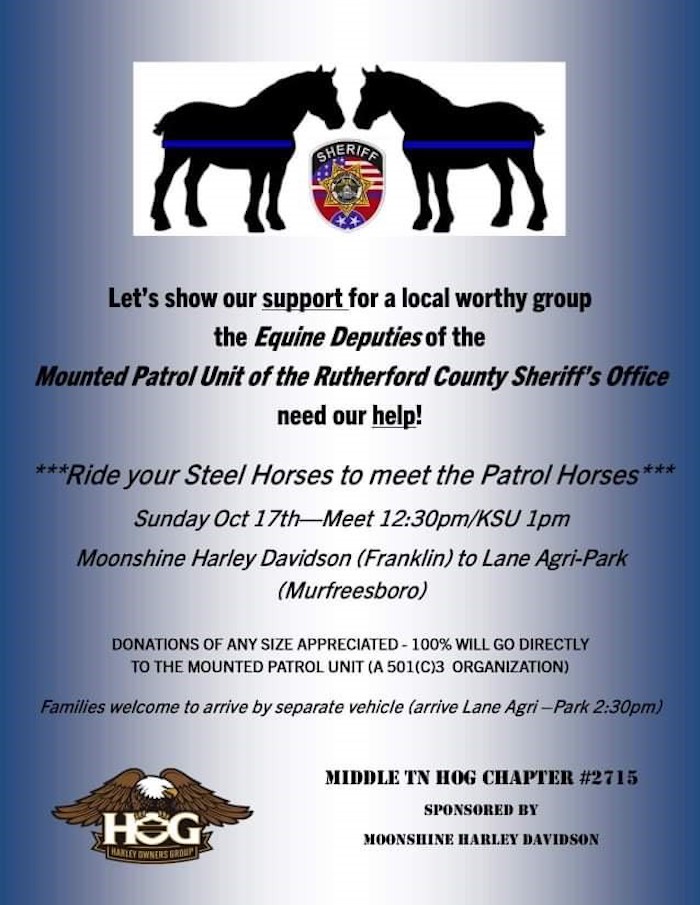 Mounted Patrol Fundraiser