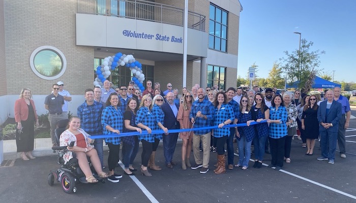 Ribbon Cutting for Volunteer State Bank