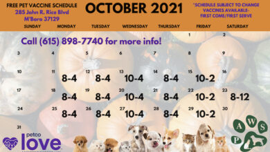 Schedule-Free Pet Vaxs at PAWS