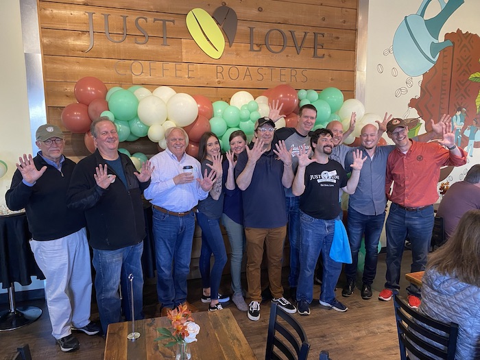 10 Year Celebration for Just Love Coffee Cafe