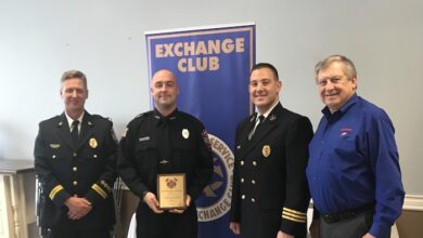 Rutherford County Fire Fighter of the Year 2021 Austin Hill