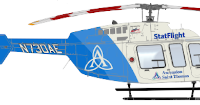 Saint Thomas Medical Helicopter