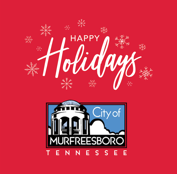 Happy Holidays - City of Murfreesboro