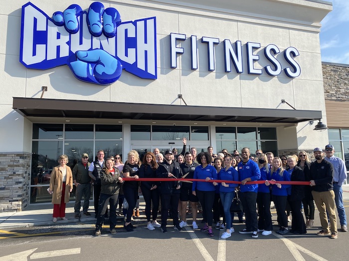 Ribbon Cutting for Crunch Fitness