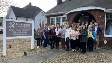 Ribbon Cutting for Milestone Chiropractic