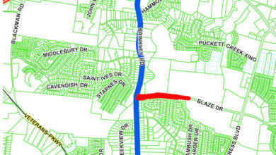 Brinkley Road Map