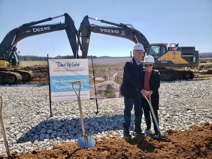 Former Rutherford County Mayor Ernest Burgess at the Del Webb Groundbreaking